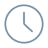 Clock icon — time saved on post-meeting admin work