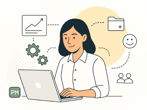 WorkXIQ intelligent project execution illustration