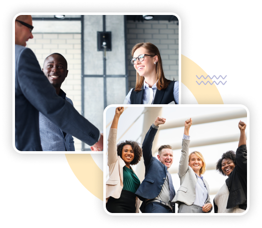 Data intelligence analytics dashboard showing business intelligence transformation and insights