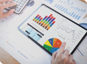 Data intelligence analytics solution screenshot